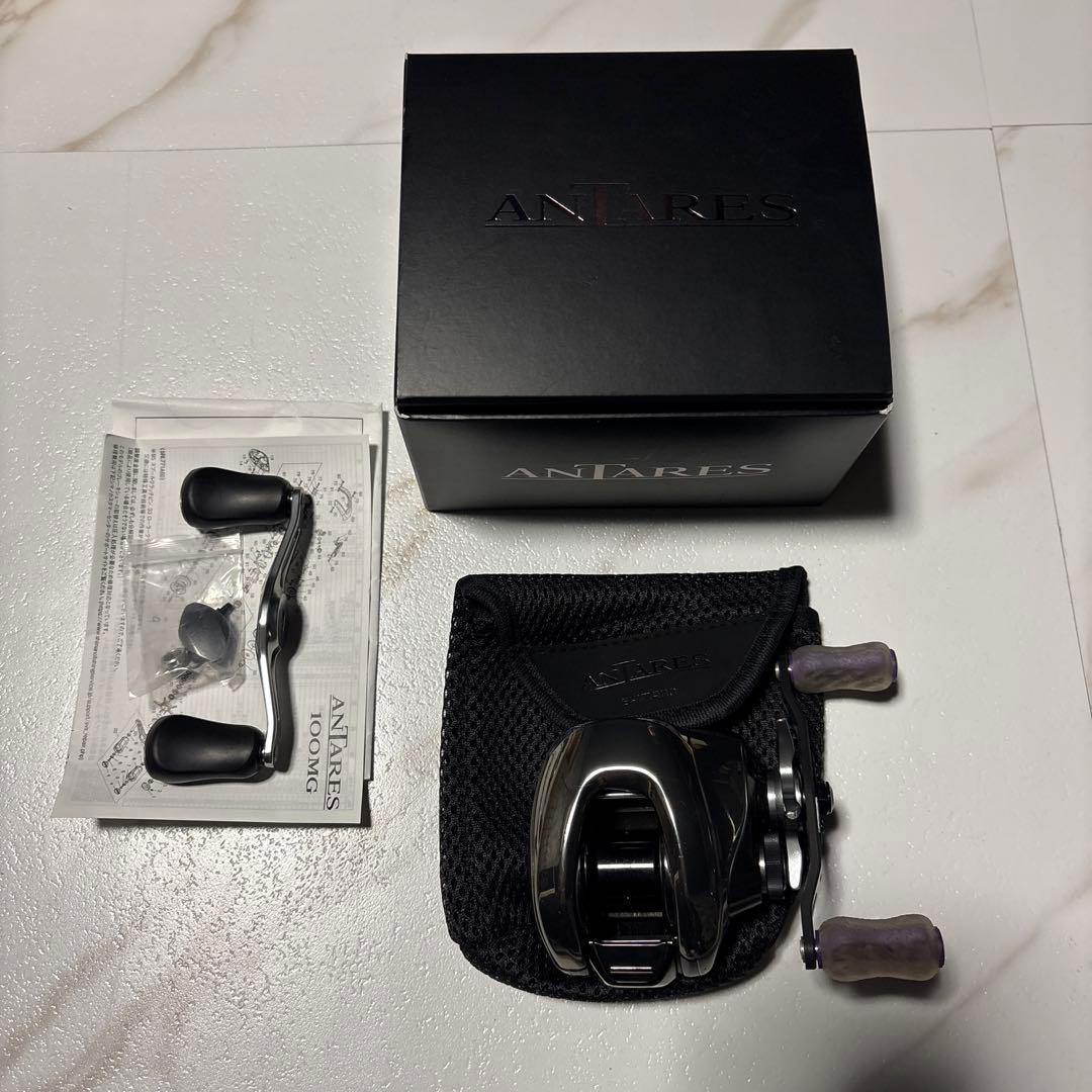 25ANTARES 100XG ベイトリール 右ハンドル