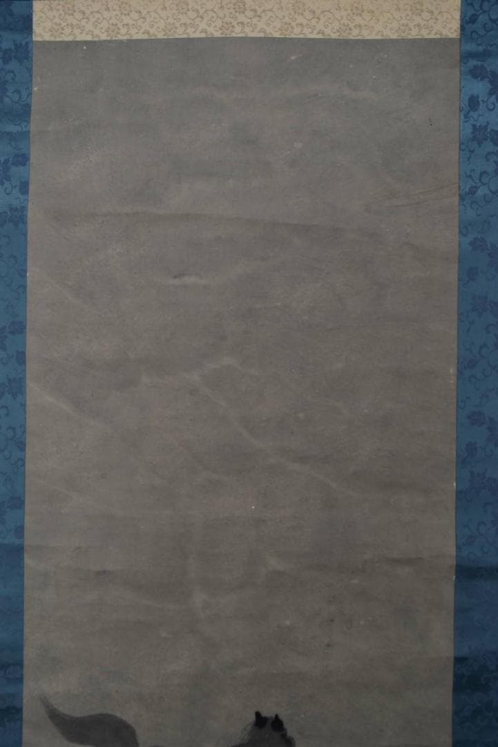 雲谷等顔/馬之図/掛軸/名家伝来/AA-51