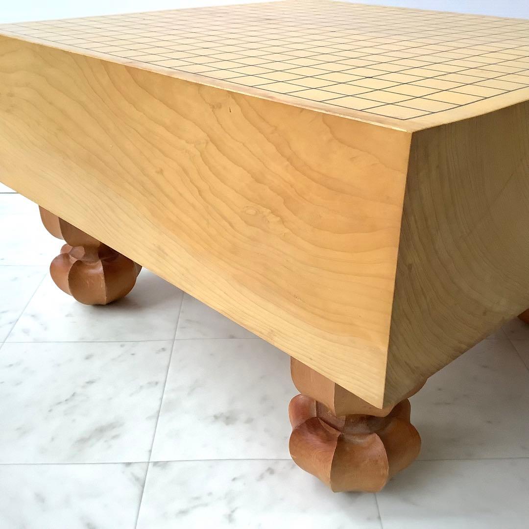 【希少】本榧 碁盤 脚付き 五寸盤 13cm 高級碁盤 美品