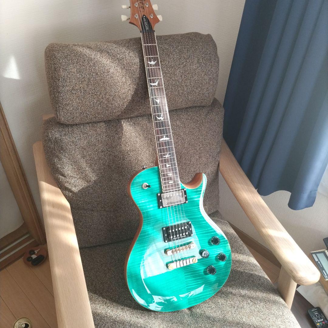 PRS SE シングルカット　ターコイズ