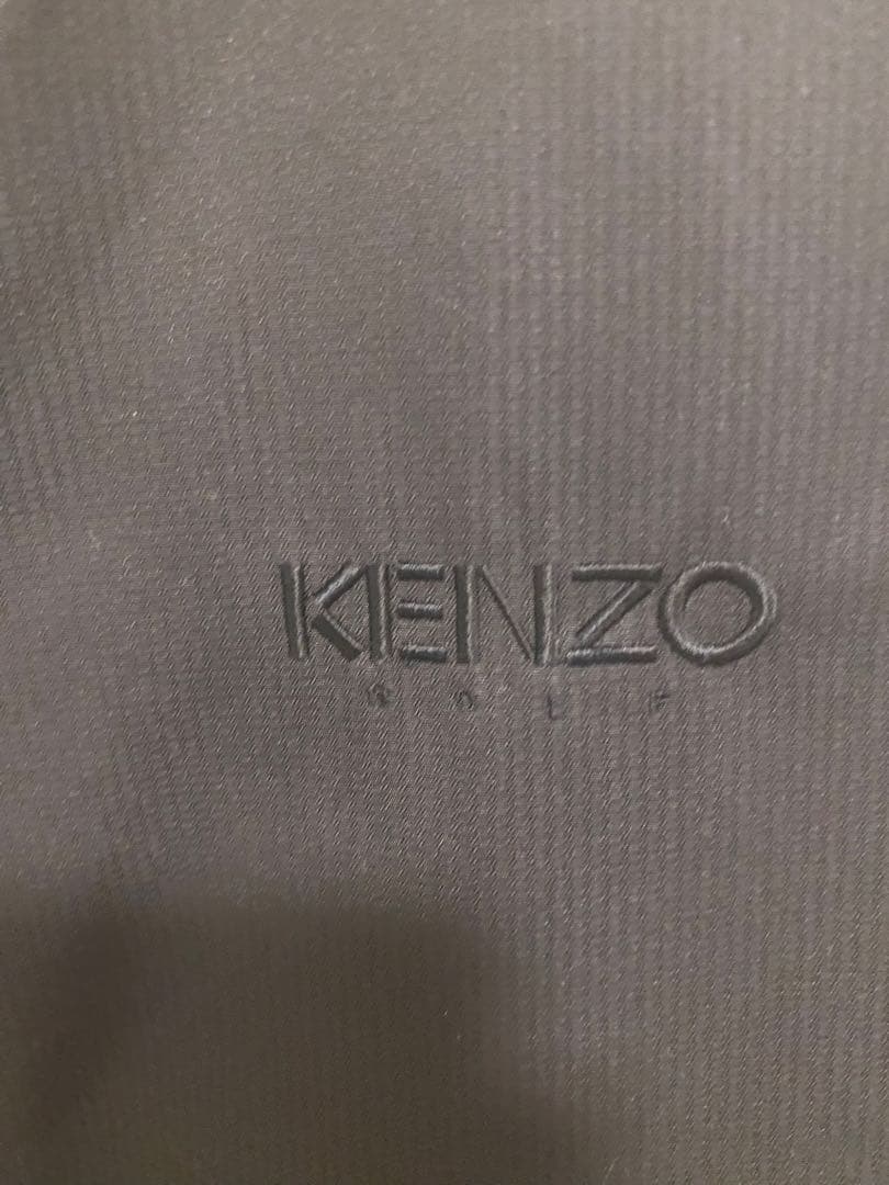 KENZO ゴルフ ベスト サイズ1 ブラック/ホワイト