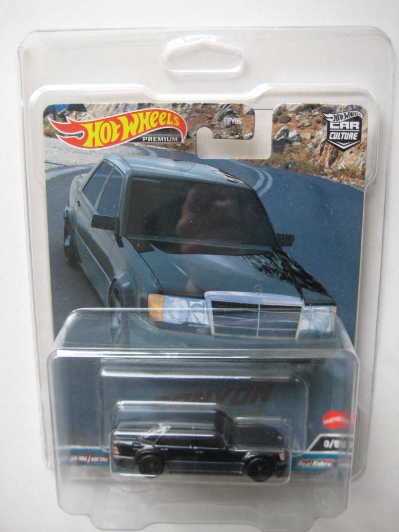 ミニカー HOT WHEELS MERCEDES-BENZ 500E