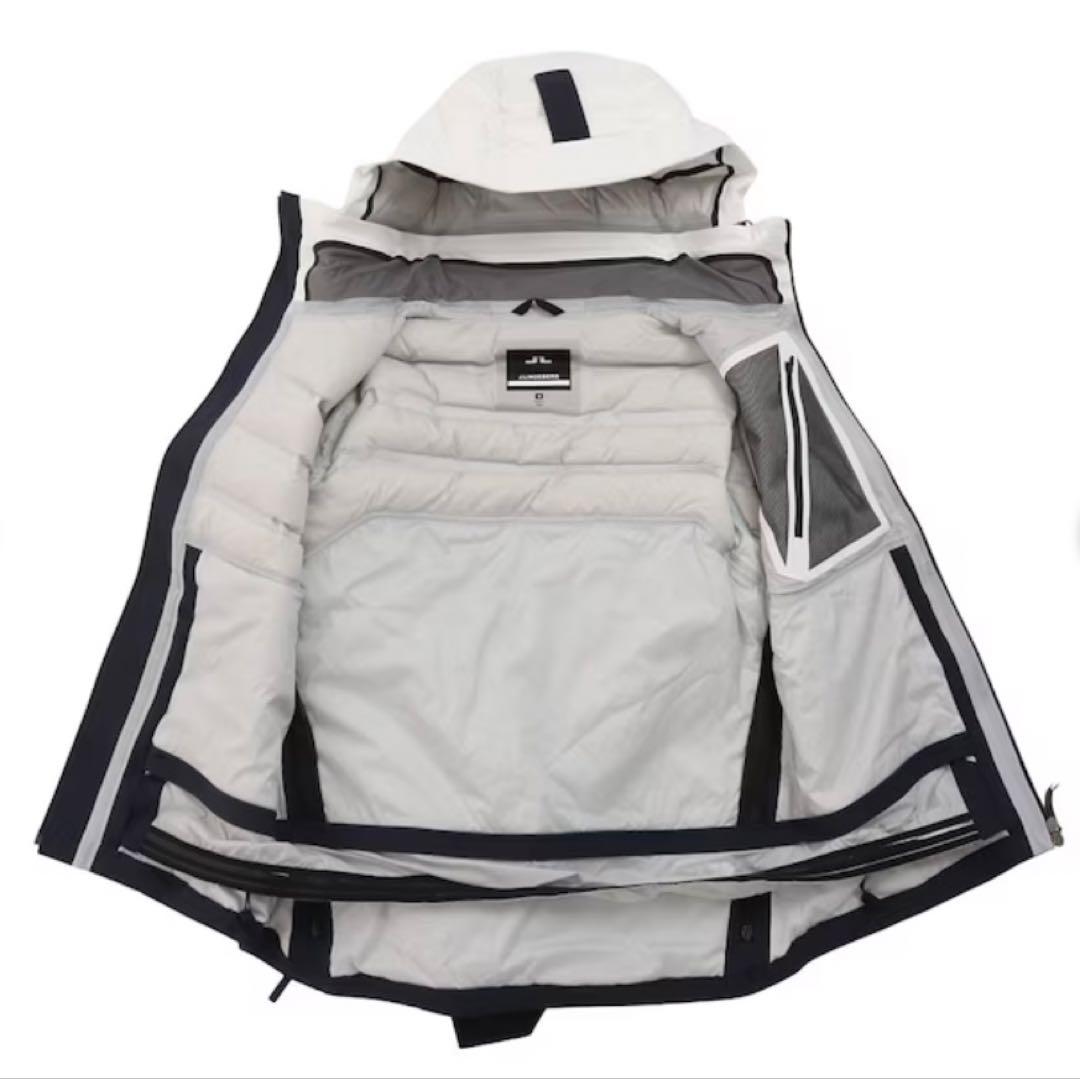 J.LINDEBERG スノボー・スキーウェア ホワイト／ネイビー 新品未使用