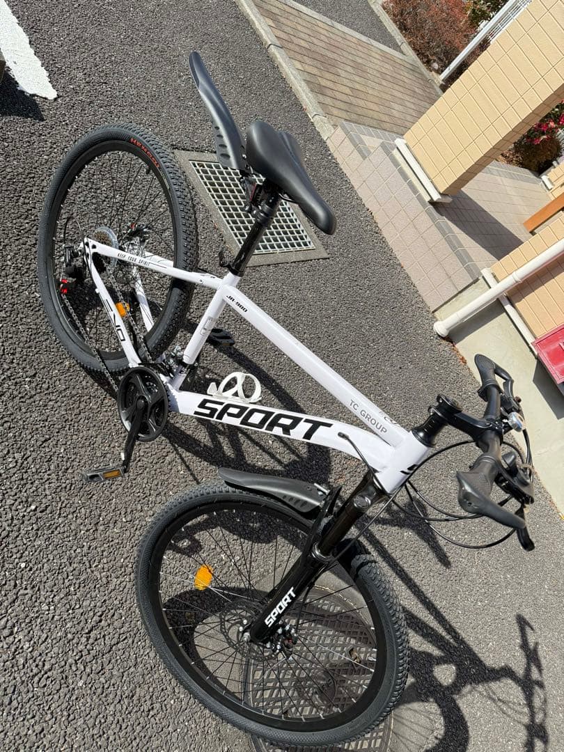 スポーツバイク マウンテンバイク ホワイト・グレー MTB