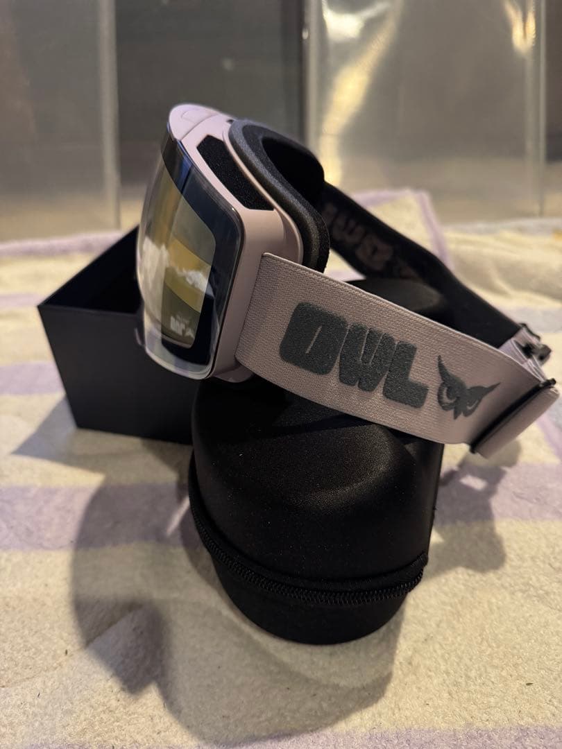 Owl Optical VENT ゴーグル 紫色/光調整シルバー