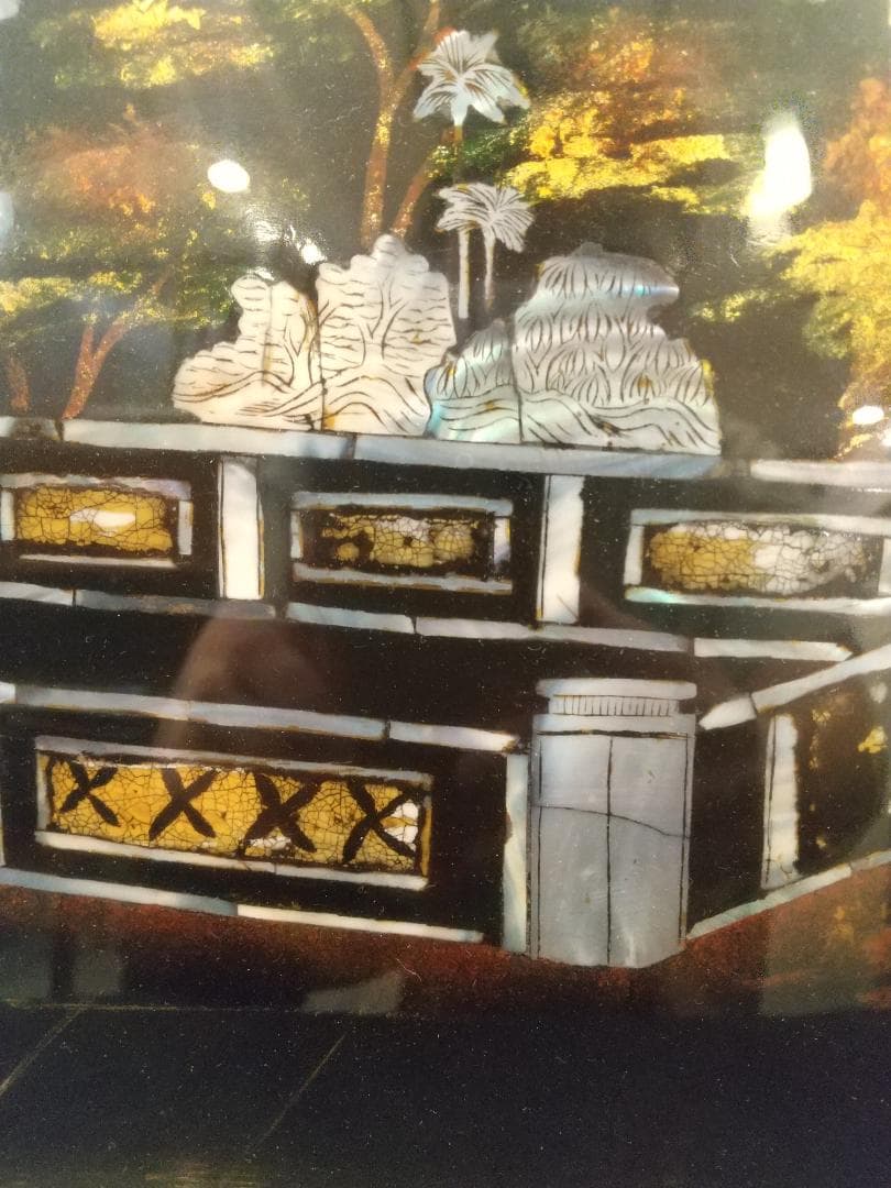 ■螺鈿細工■額　工芸品　伝統工芸品