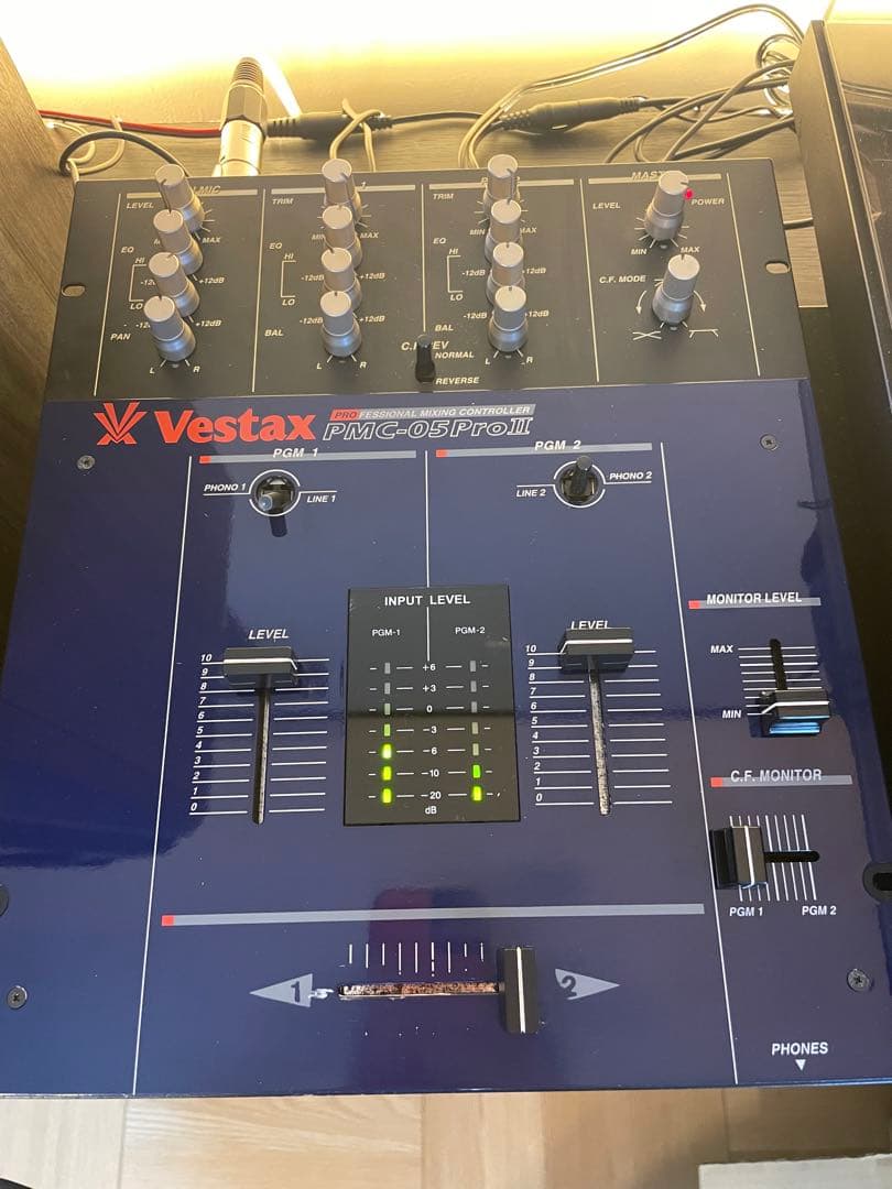 Vestax PMC-05Pro II DJミキサー　アダプタ無し