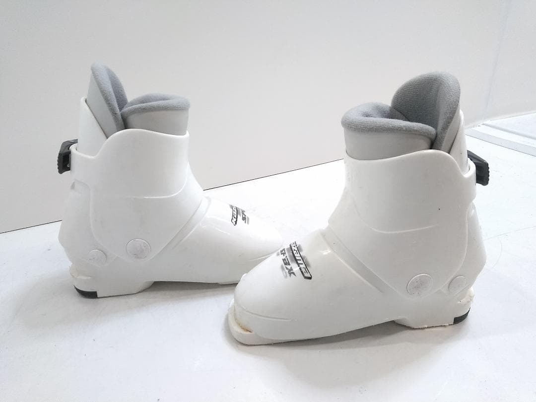 女の子 ジュニアスキー4点セット スワロー 110cm ブーツ カザマ22cm◇