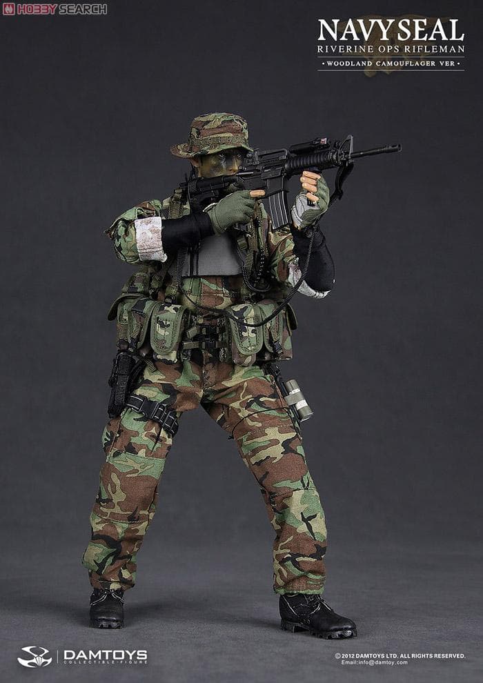 DAMTOYS　NAVY SEAL RIFLEMAN　93015