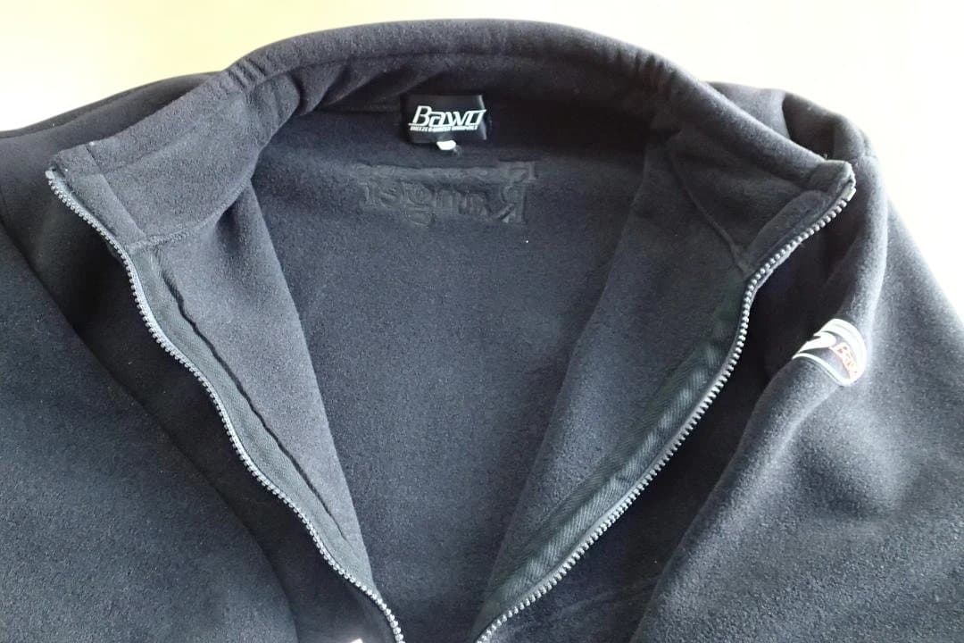 東レ　バウオ　フリース ブルゾン BW-151　黒　LLサイズ