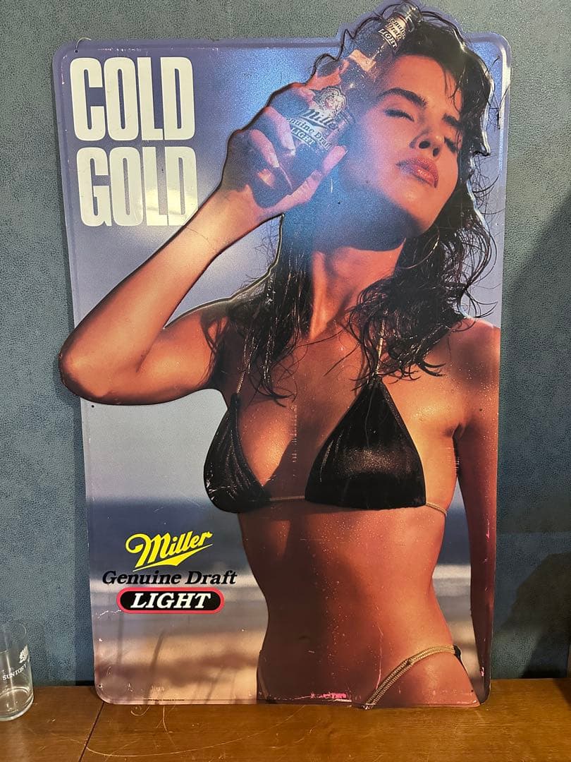 Miller Beer ミラービール ティン看板