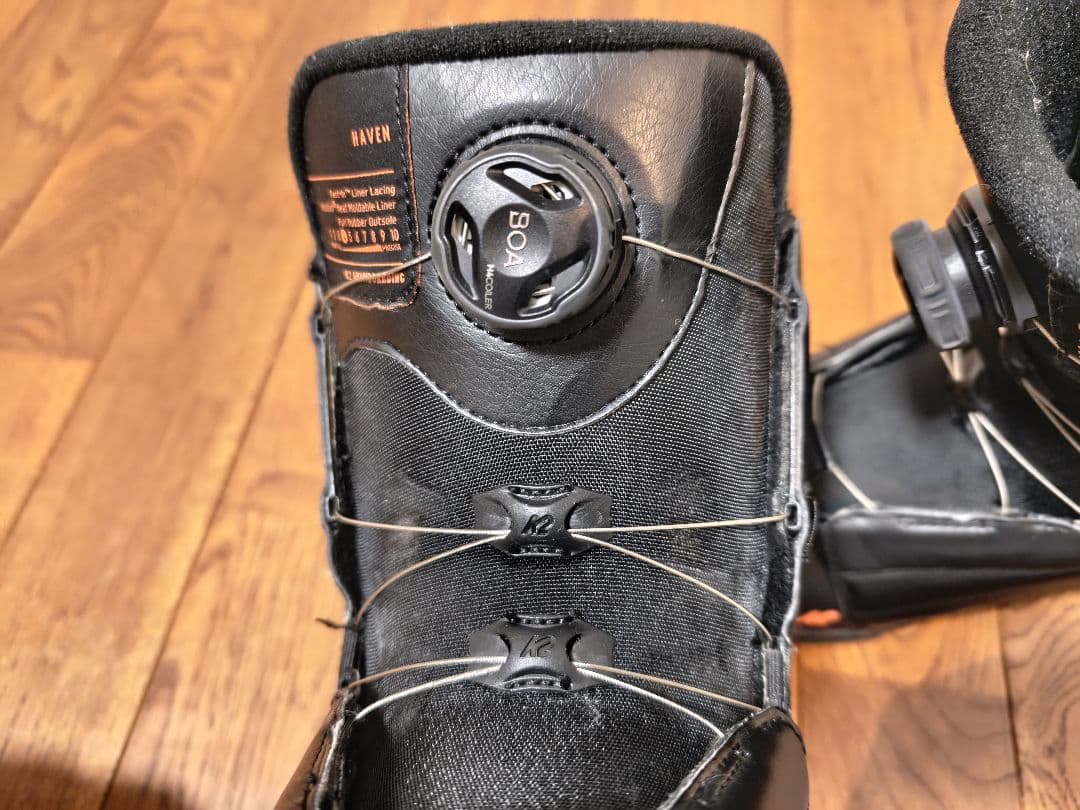 【数回のみ使用】K2 HAVEN レディース スノーボードブーツ 24cm