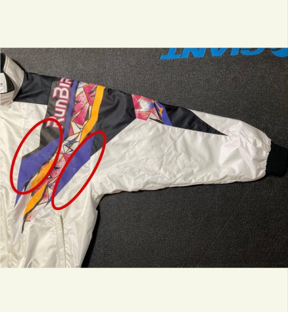 90sRunBird 人気絶頂期の明大ラグビーモデルウインドブレーカー上下XL