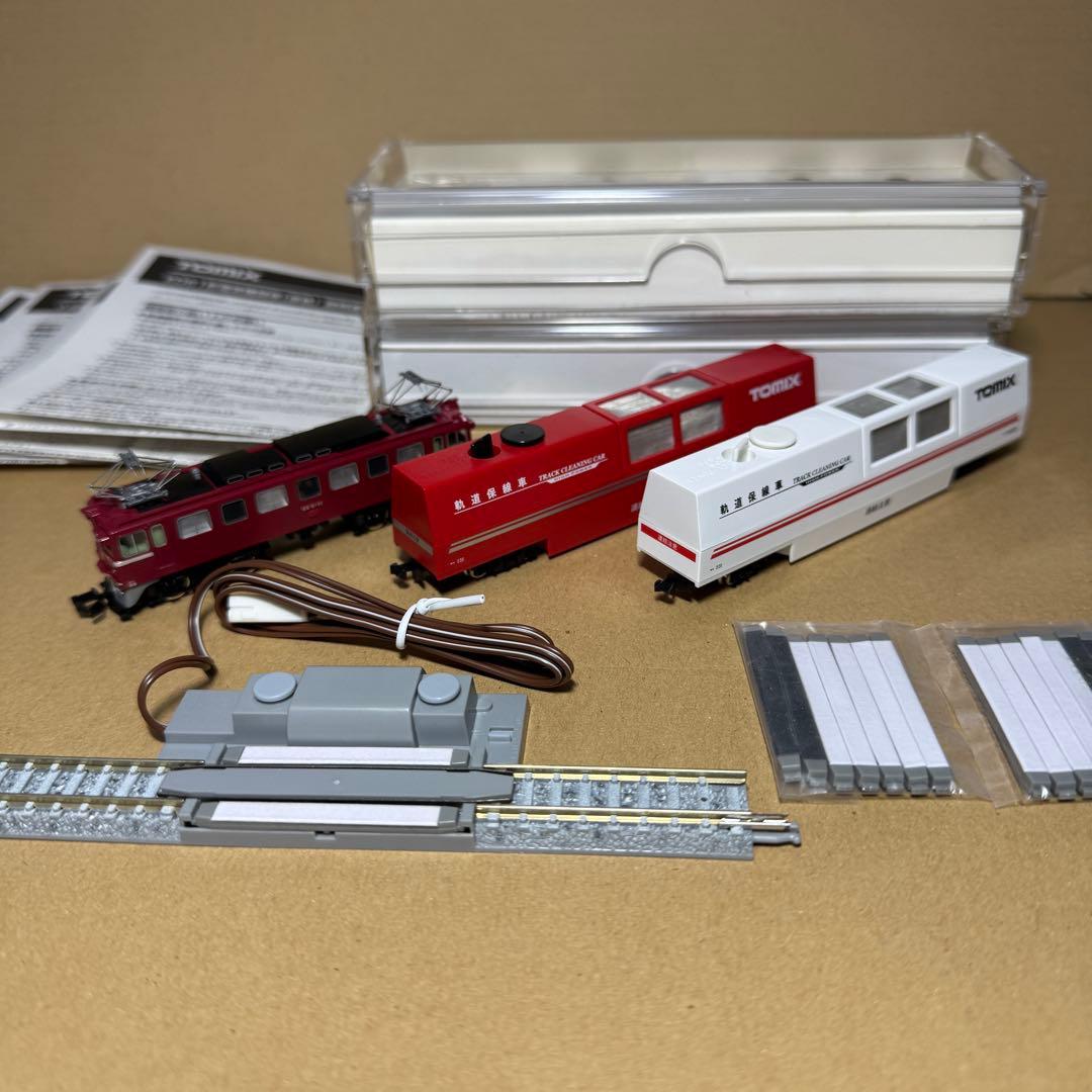 TOMIX Nゲージ マルチレールクリーニングカーセット 6433 ED61形