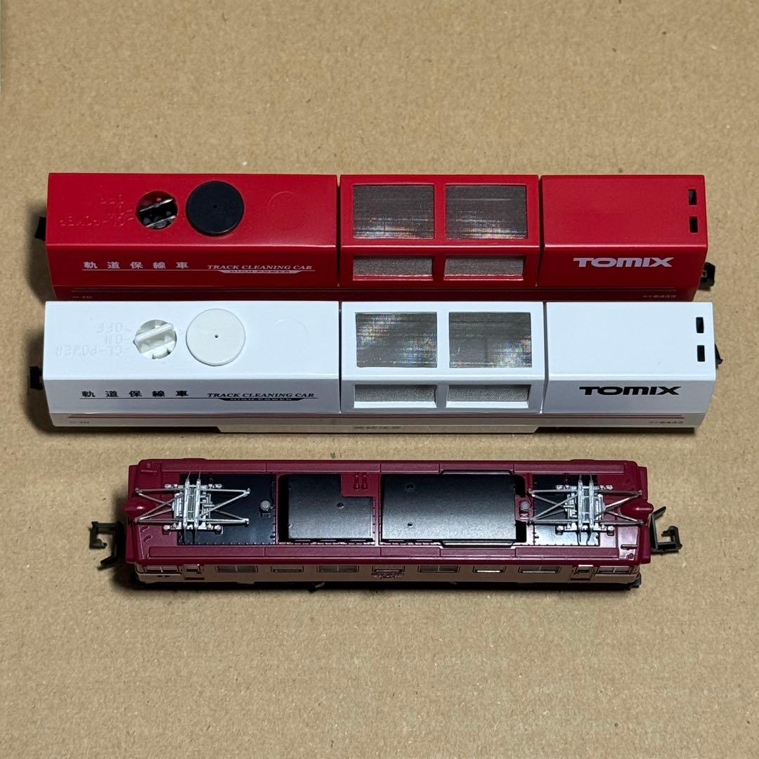 TOMIX Nゲージ マルチレールクリーニングカーセット 6433 ED61形