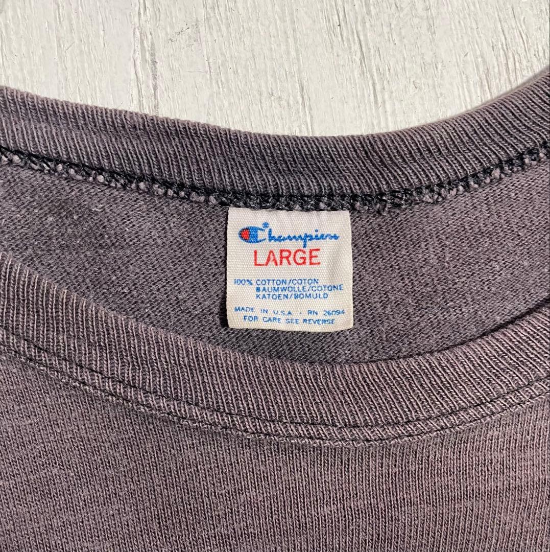 champion フットボールシャツ 80s ヴィンテージ　フェード