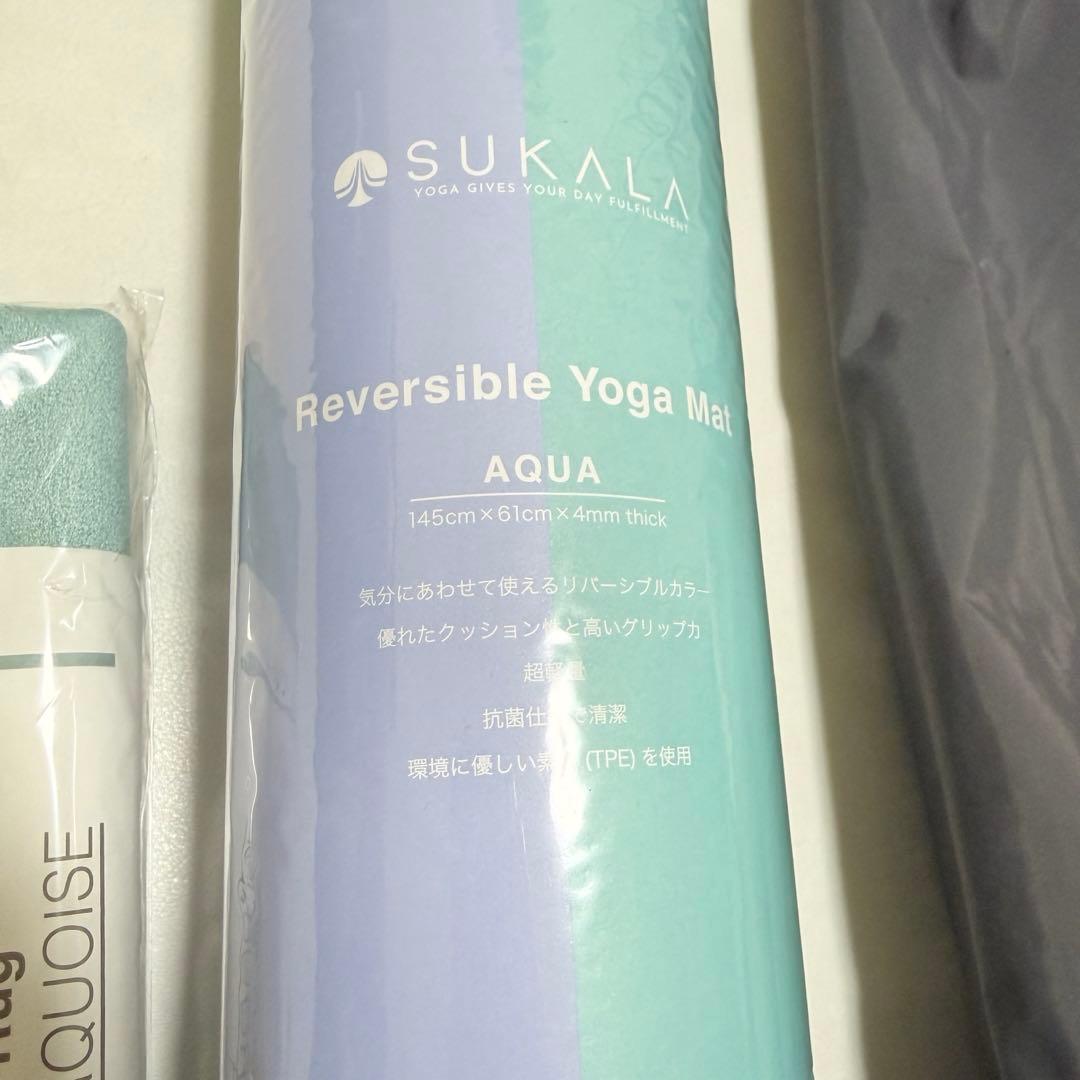 【新品】LAVA SUKALA リバーシブルヨガマット ヨギラグ セット
