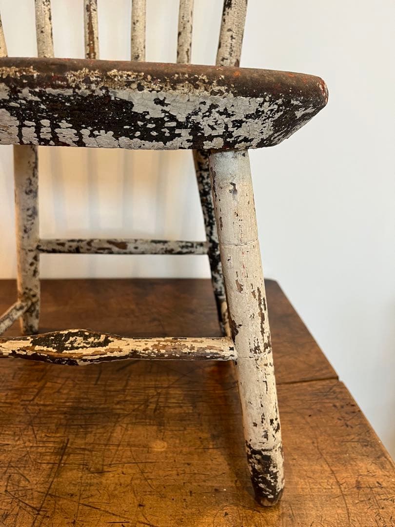 ペイントチェア ビンテージ アンティーク シャビー ジャンク