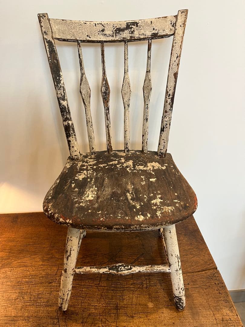 ペイントチェア ビンテージ アンティーク シャビー ジャンク