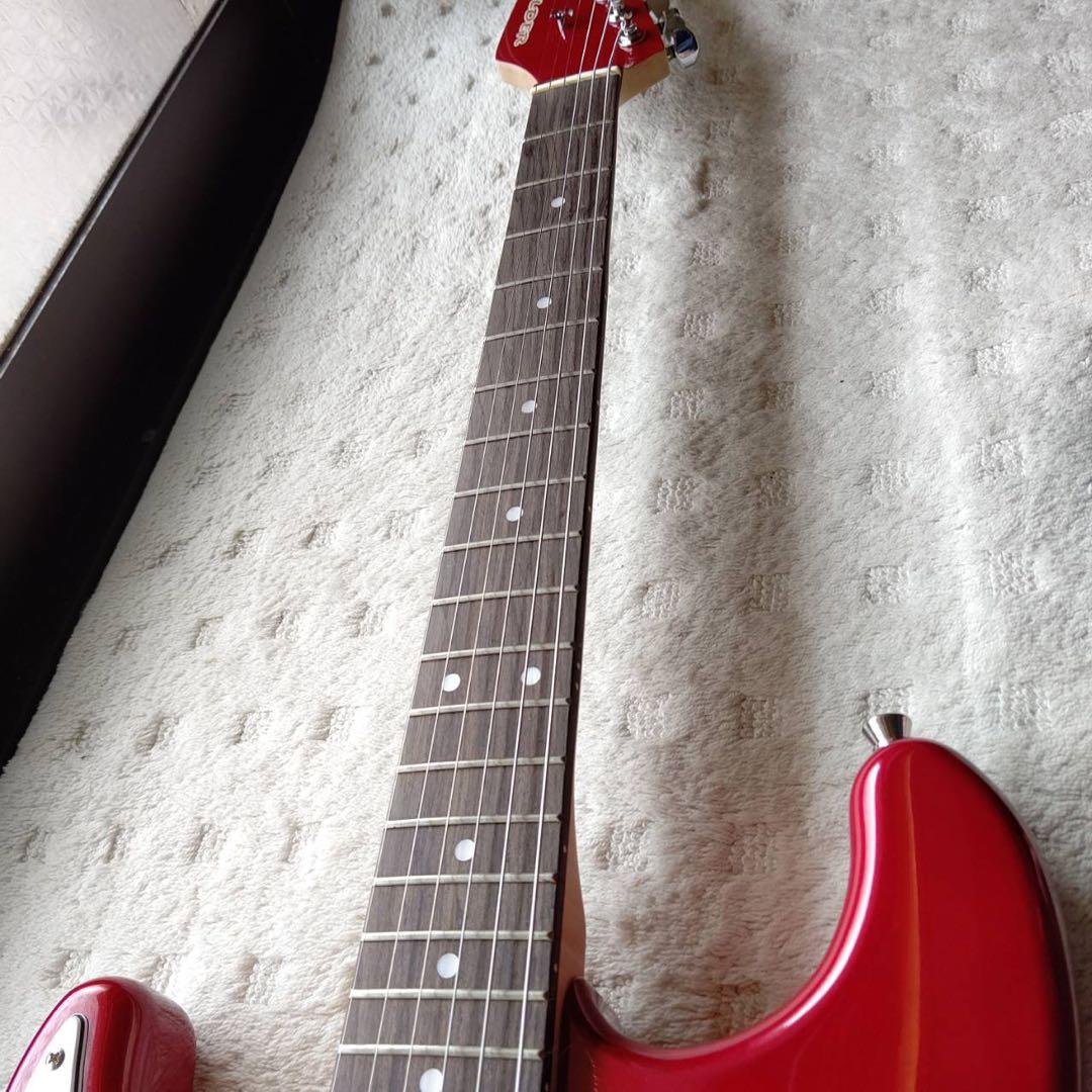 セルダー　エレキギター 赤 左利き用