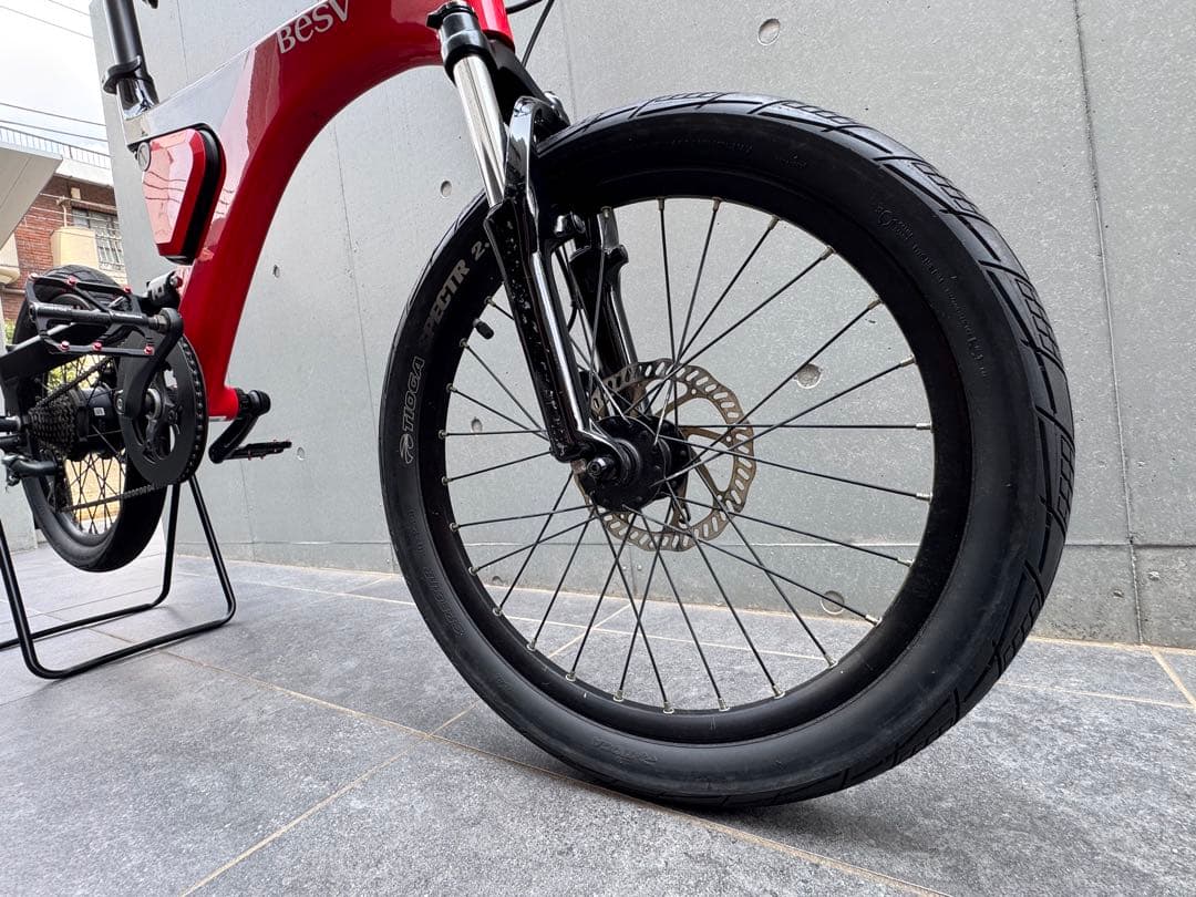 BESV PS-1 レッド カーボン e-Bike 点検済 バッテリー良好