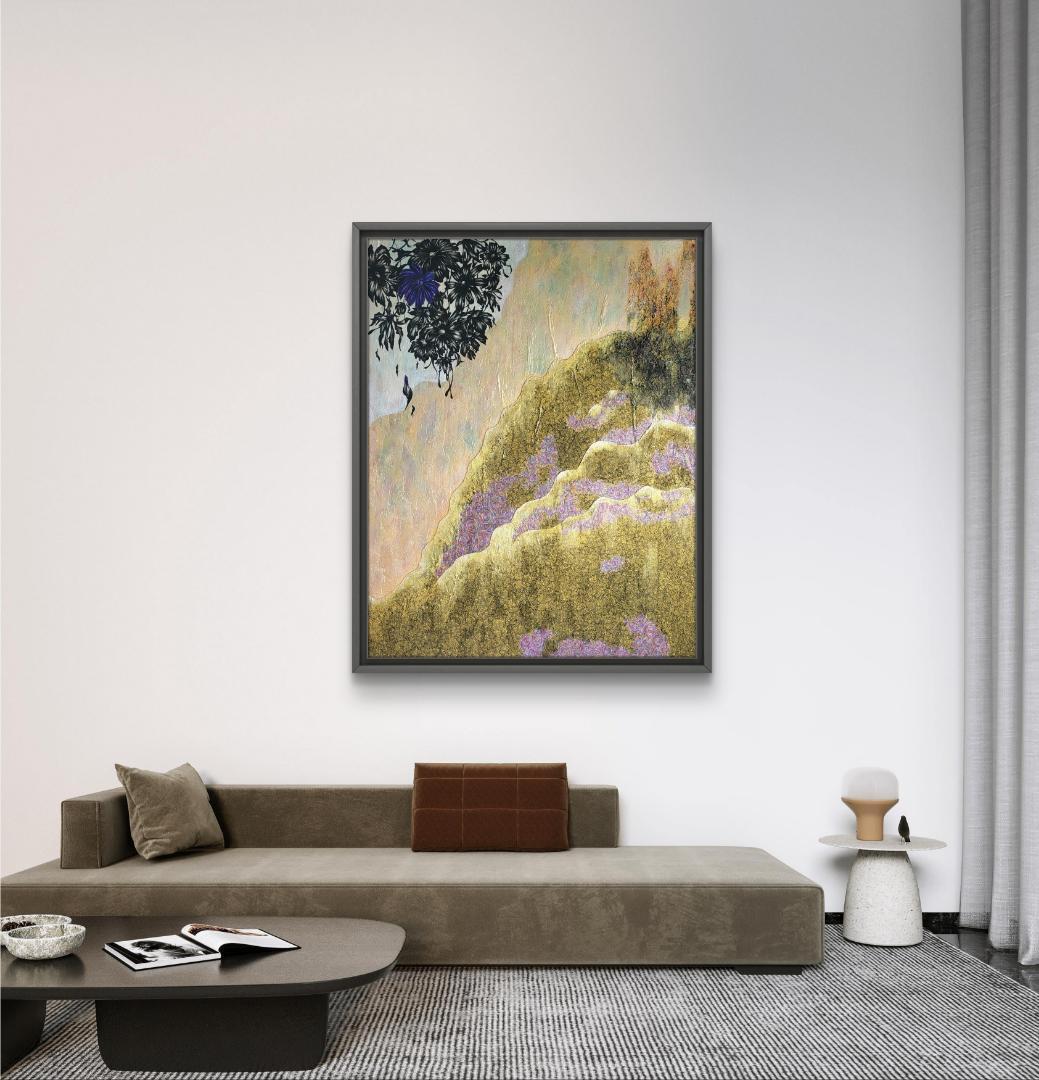 嗚呼人生よ / 抽象画 キャンバス 117×91㎝ F50 原画限り モダン画