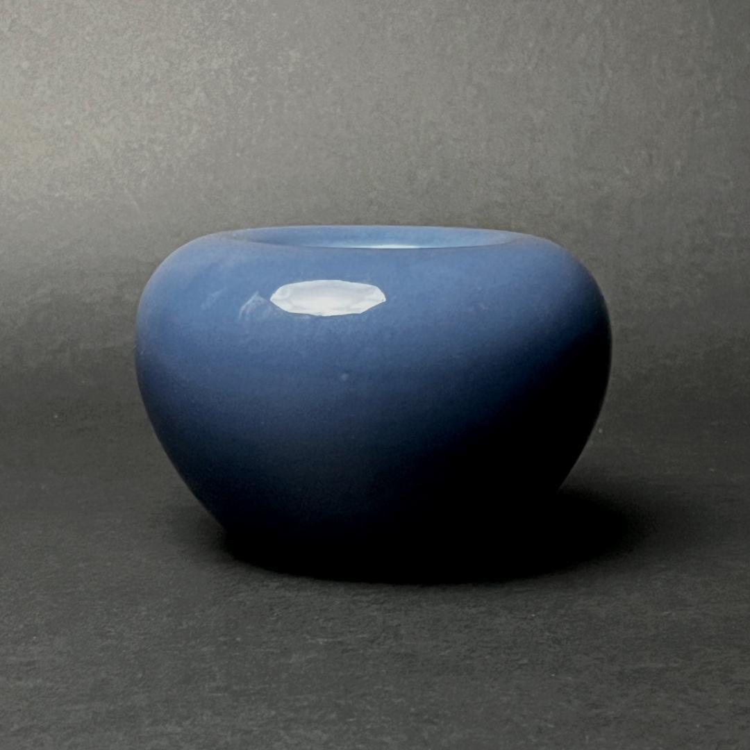 唐物 天藍釉水洗 大清康煕年製 款 中国美術 古玩 SN45