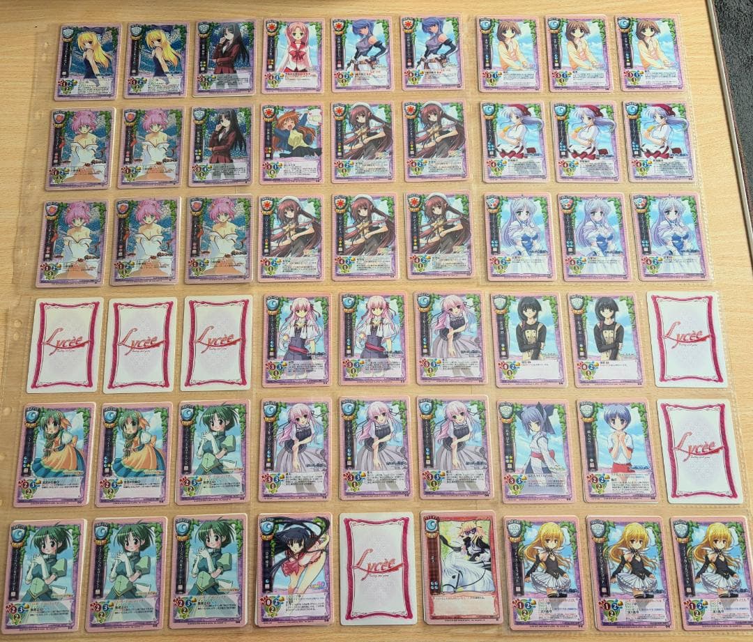 Lycee 旧 リセ オフィ絵 プロモ カードバインダー 大量まとめ