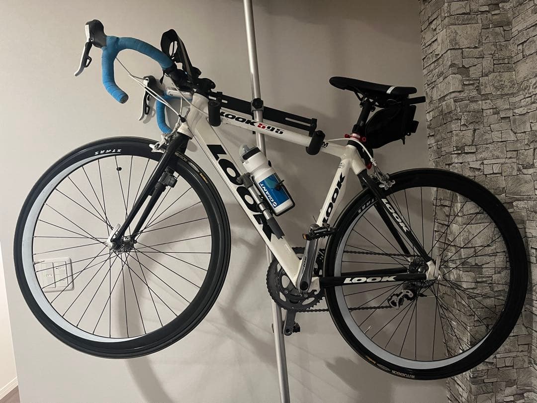 LOOK 595風な ロードバイク ホワイト