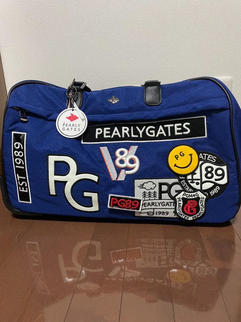 ★未使用美品★パーリーゲイツPERLYGATESキャリー付きボストンバッグ