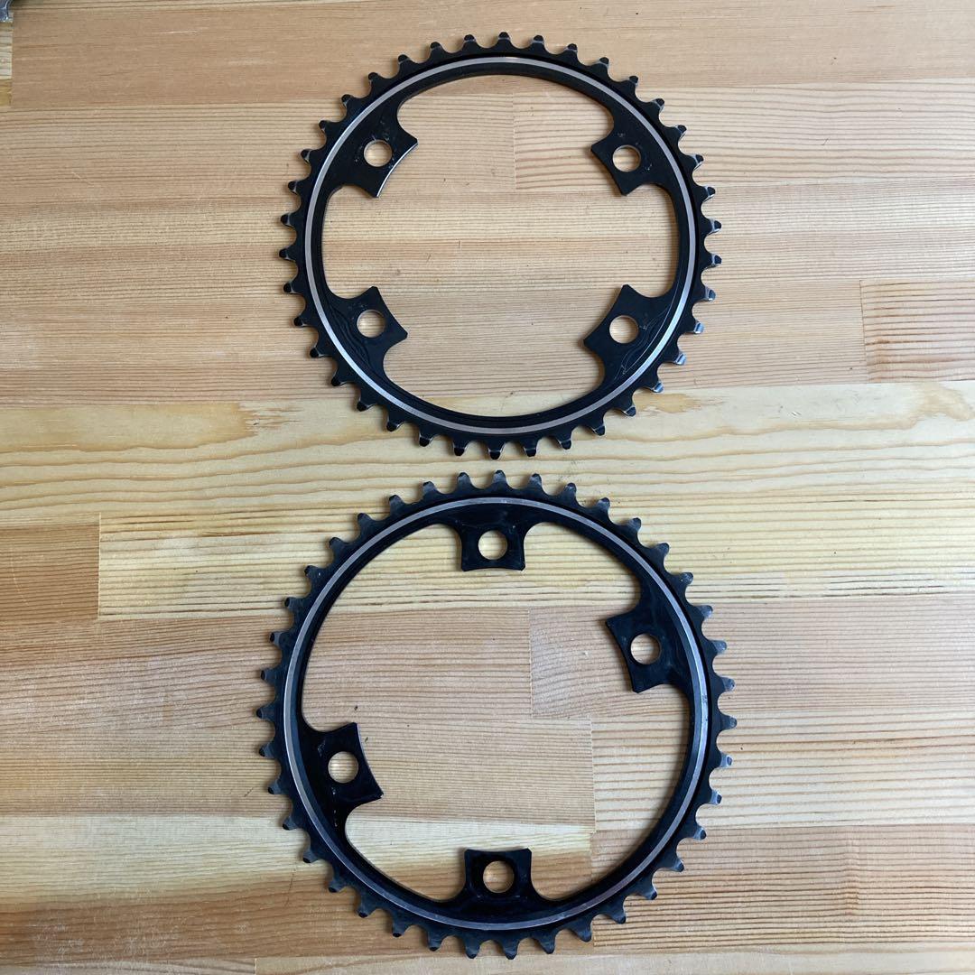 シマノ　デュラエース　FC-9000 53-39T 2×11s チェーンリング