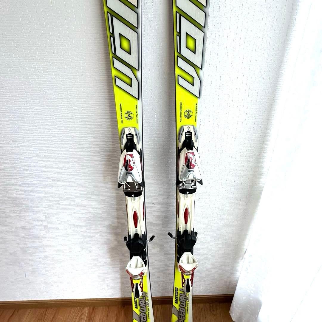 送料無料　VOLKL RACETIGER SPEEDWALL 165cm