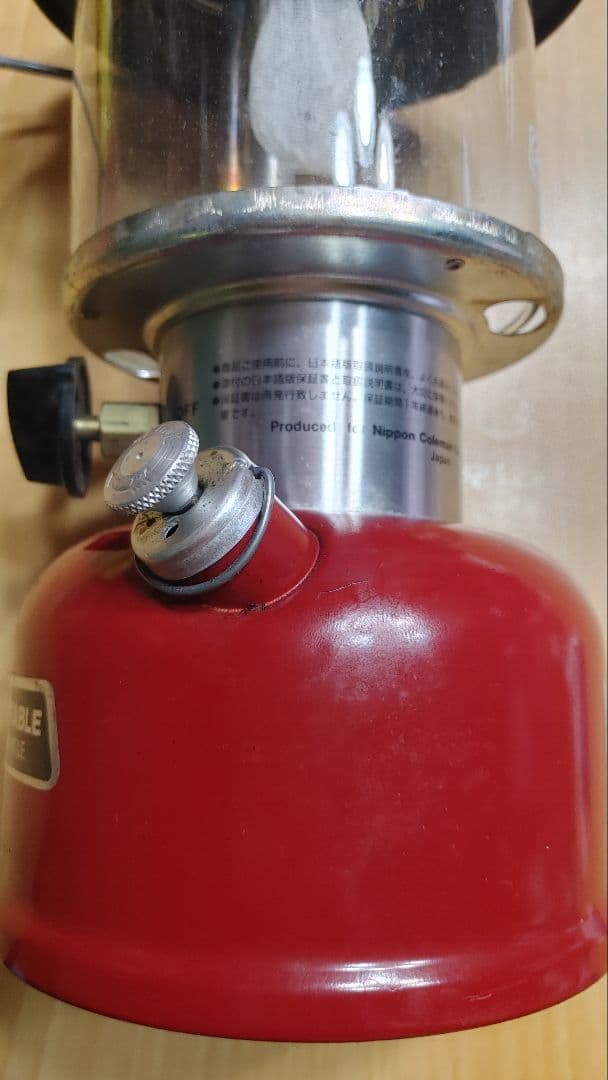 Colemanランタンレッド1989年8月USA