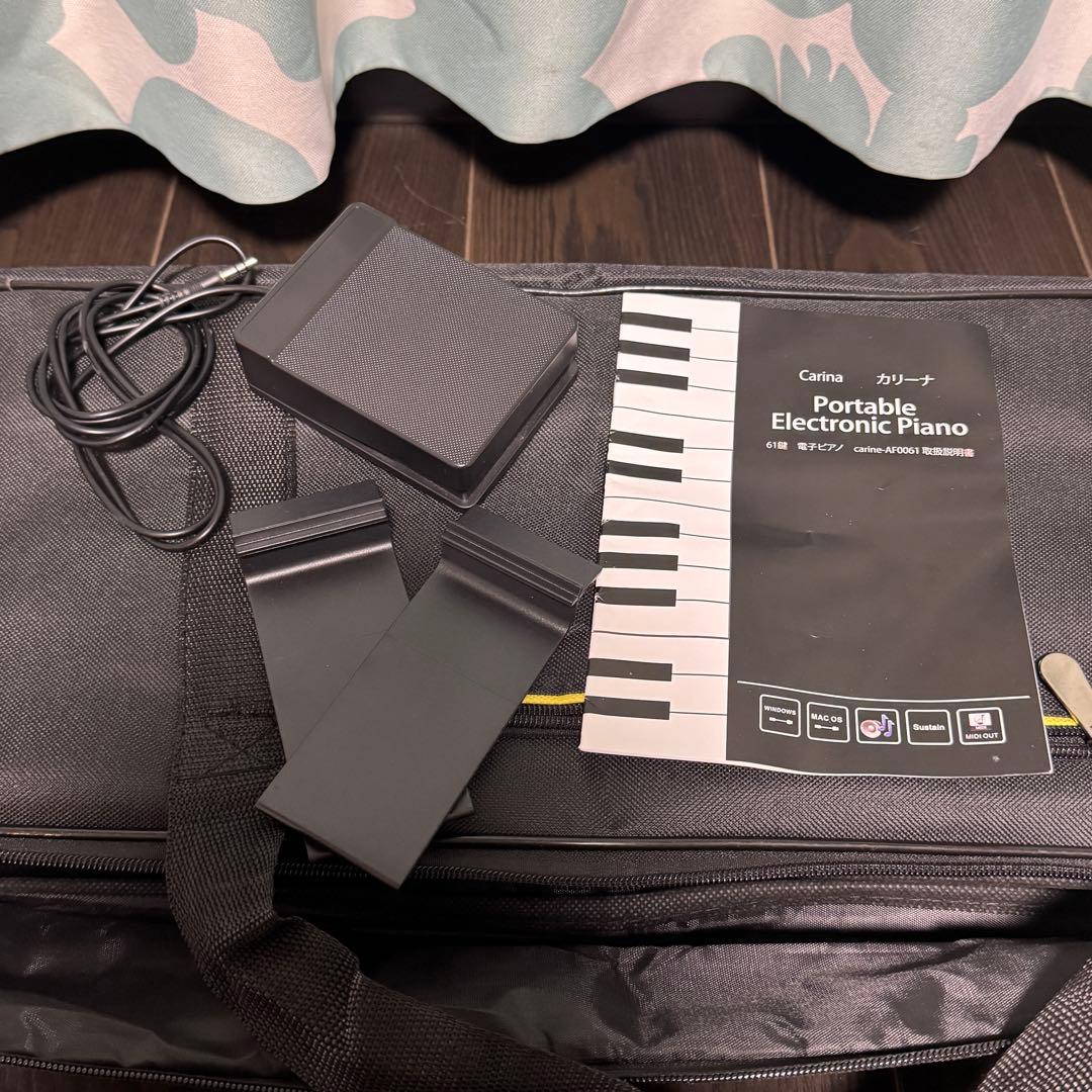 CARINA ポータブル電子ピアノ 61鍵