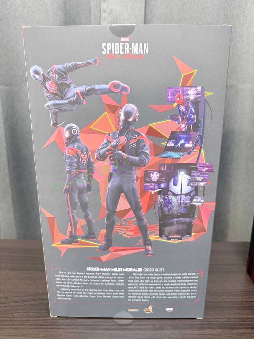 ホットトイズ マイルス・モラレス スパイダーマン ２０２０スーツ版 中古品