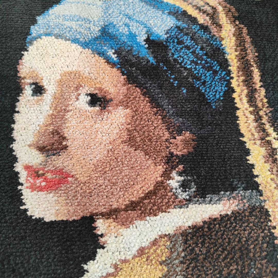 未使用　FEILER フェルメール　真珠の耳飾りの少女　フェイラー　希少　レア