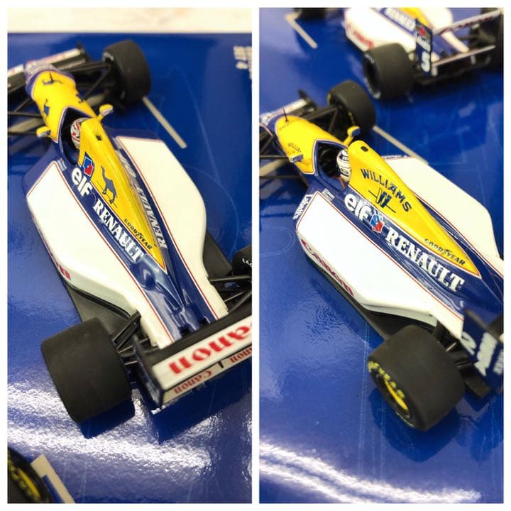 【限定】 ミニチャンプス ウィリアムズ 1/43 F1 FW14B FW15C