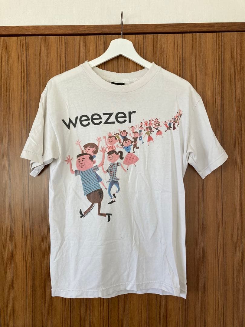 weezer イラスト Tシャツ ホワイト