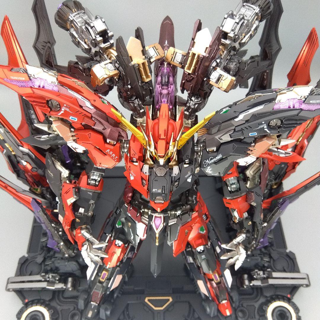 InfiniteDimension ネメシス 塗装済完成品 MG 無限新星