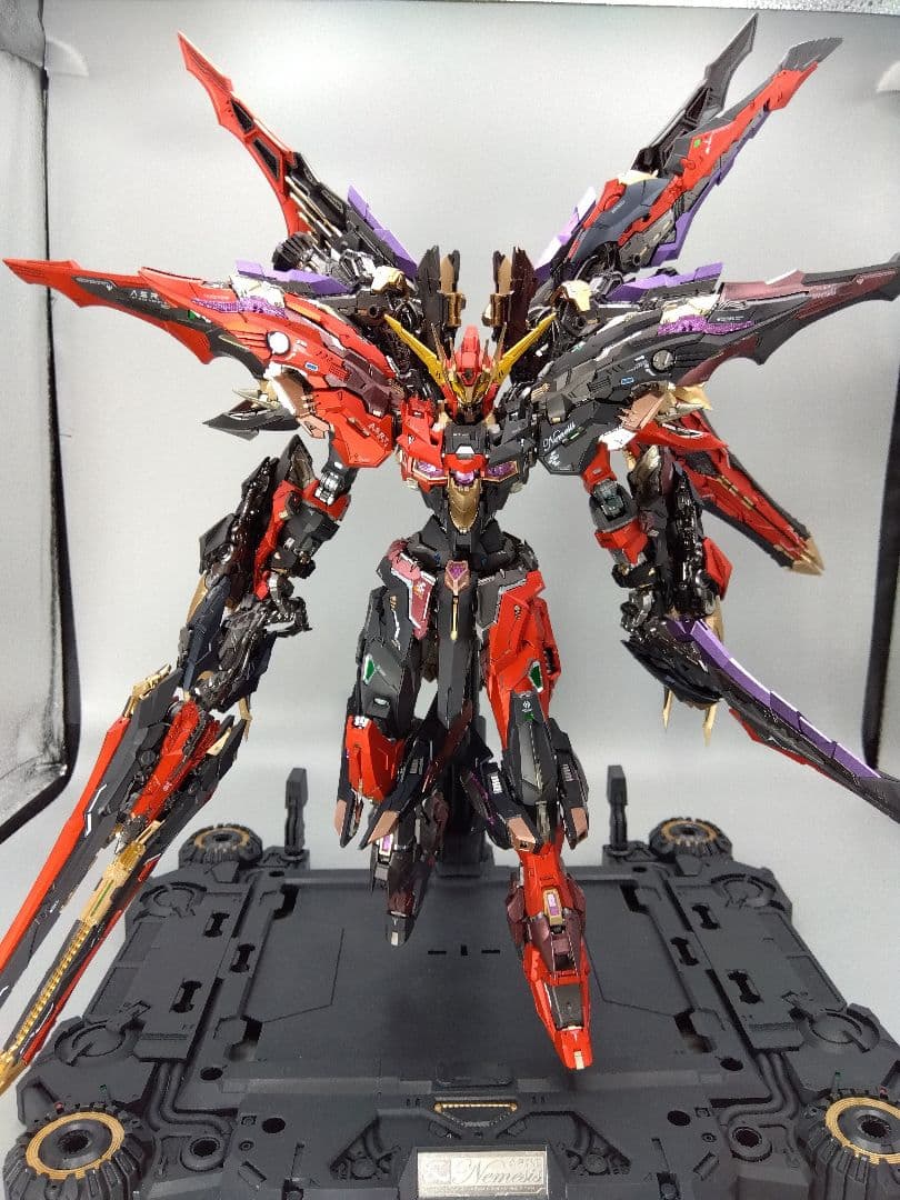 InfiniteDimension ネメシス 塗装済完成品 MG 無限新星