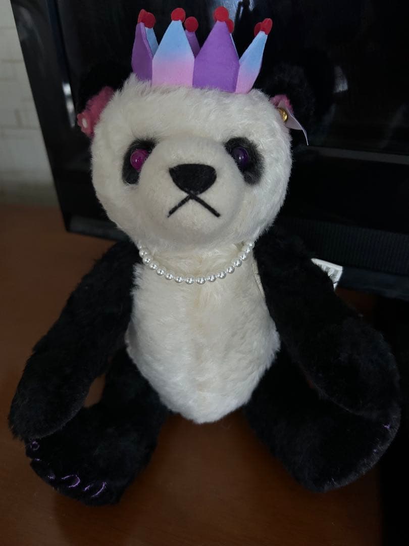 新品未使用Steiffシュタイフ xFRAGMENT ALAIA パンダ