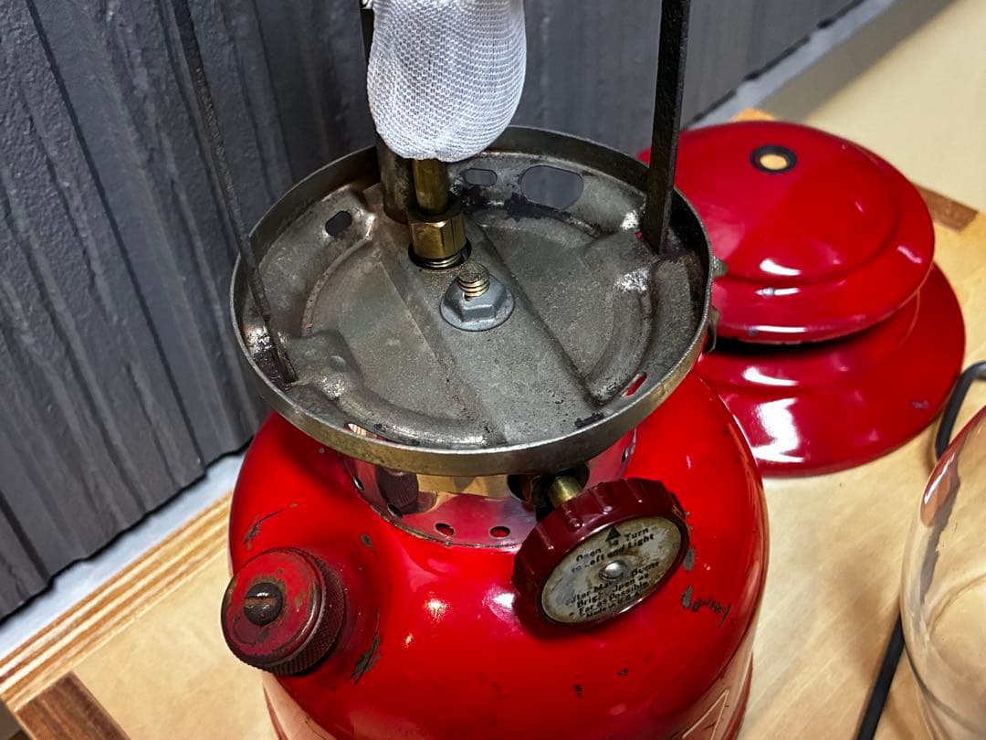 メンテ済》コールマン【'66年01月製200Aランタン】パテペン