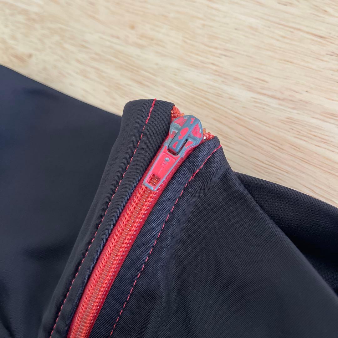 〜80's adidas アディダス　トラックジャージ　ブラック　レッド