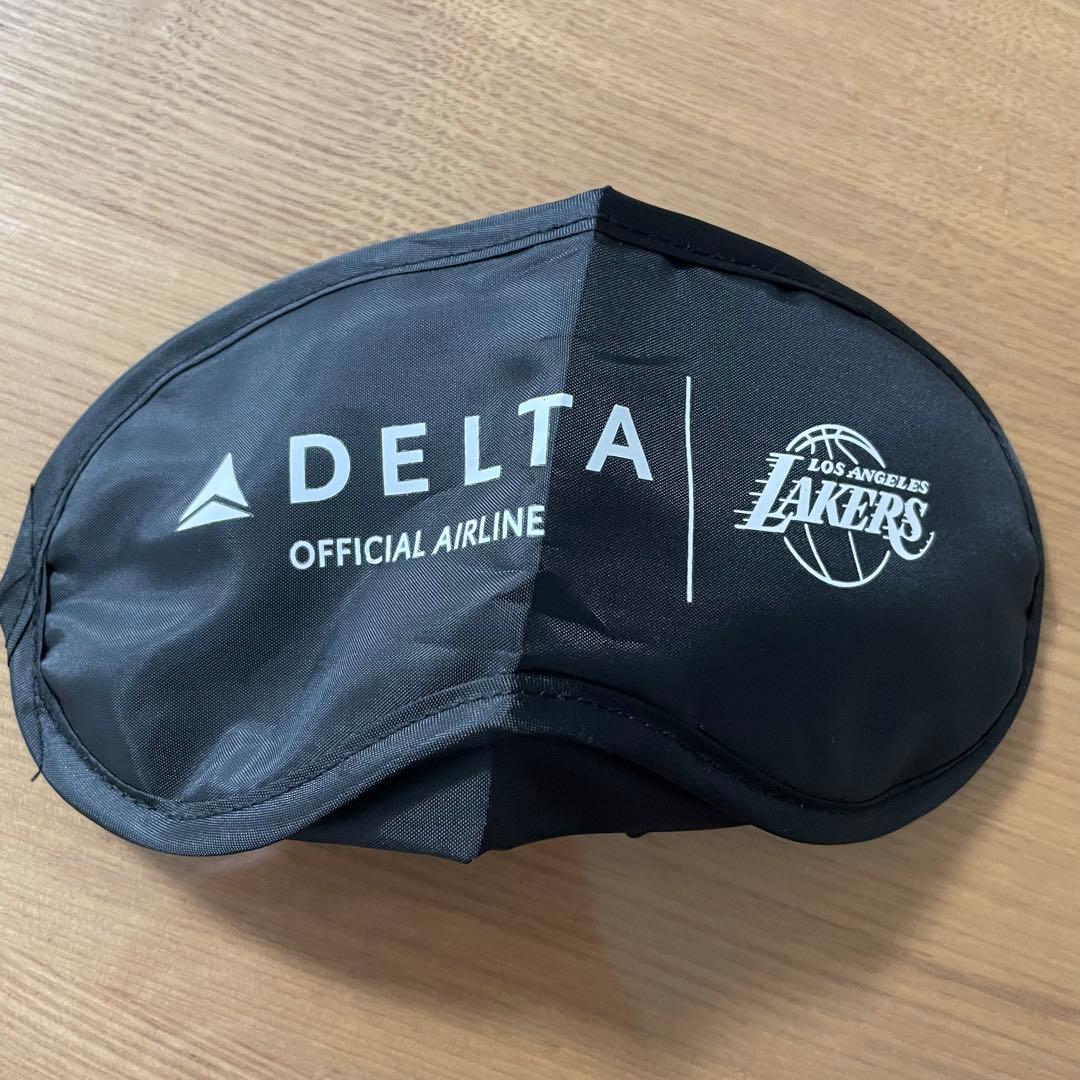 未使用 ロサンゼルス レイカーズ ノベルティ 現地 試合観戦 デルタ航空 コラボ
