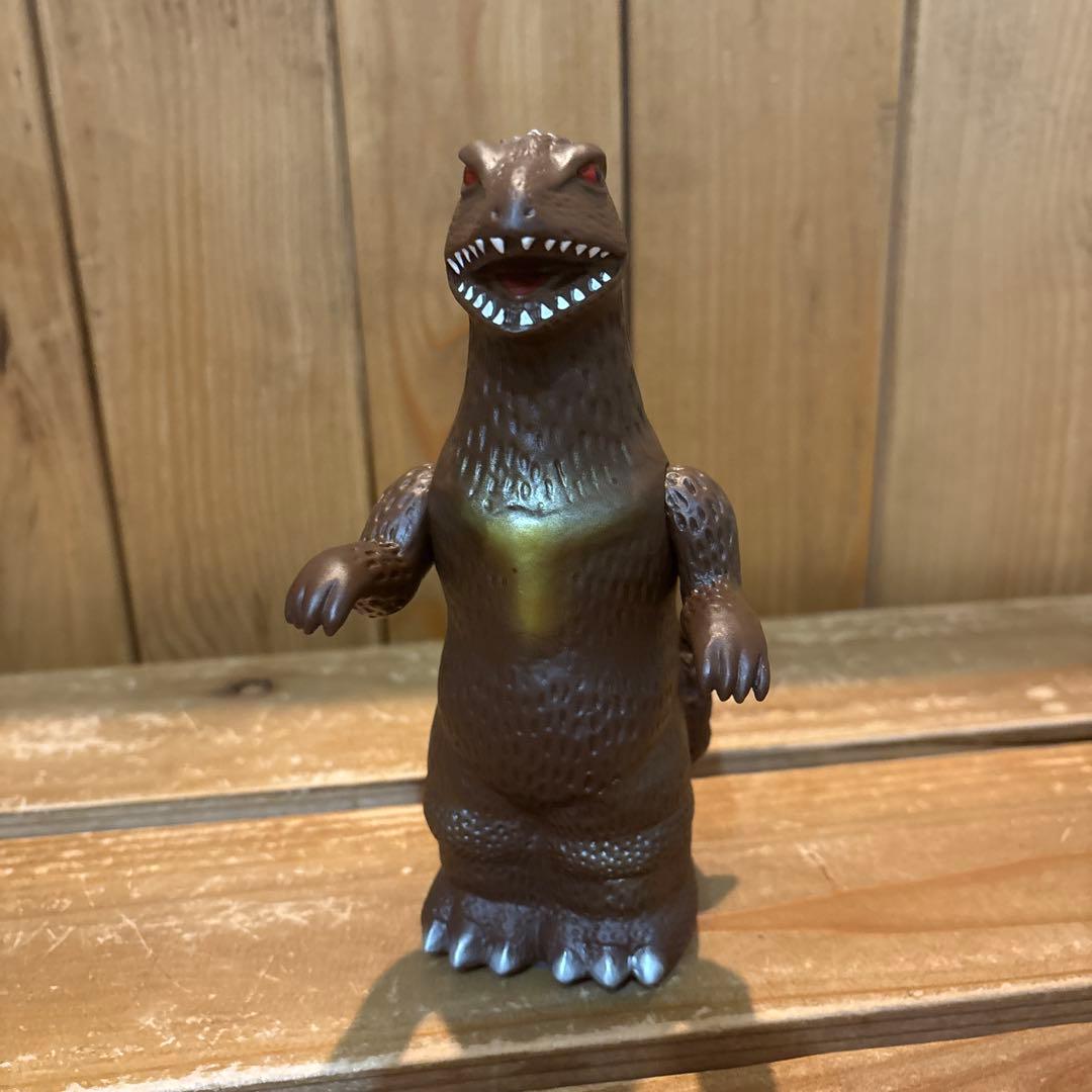 ソフビ マーミット ゴジラ貯金箱