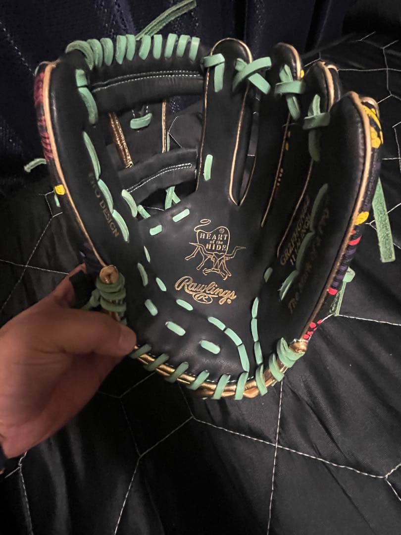 Rawlings 軟式用グローブ カラフルデザイン