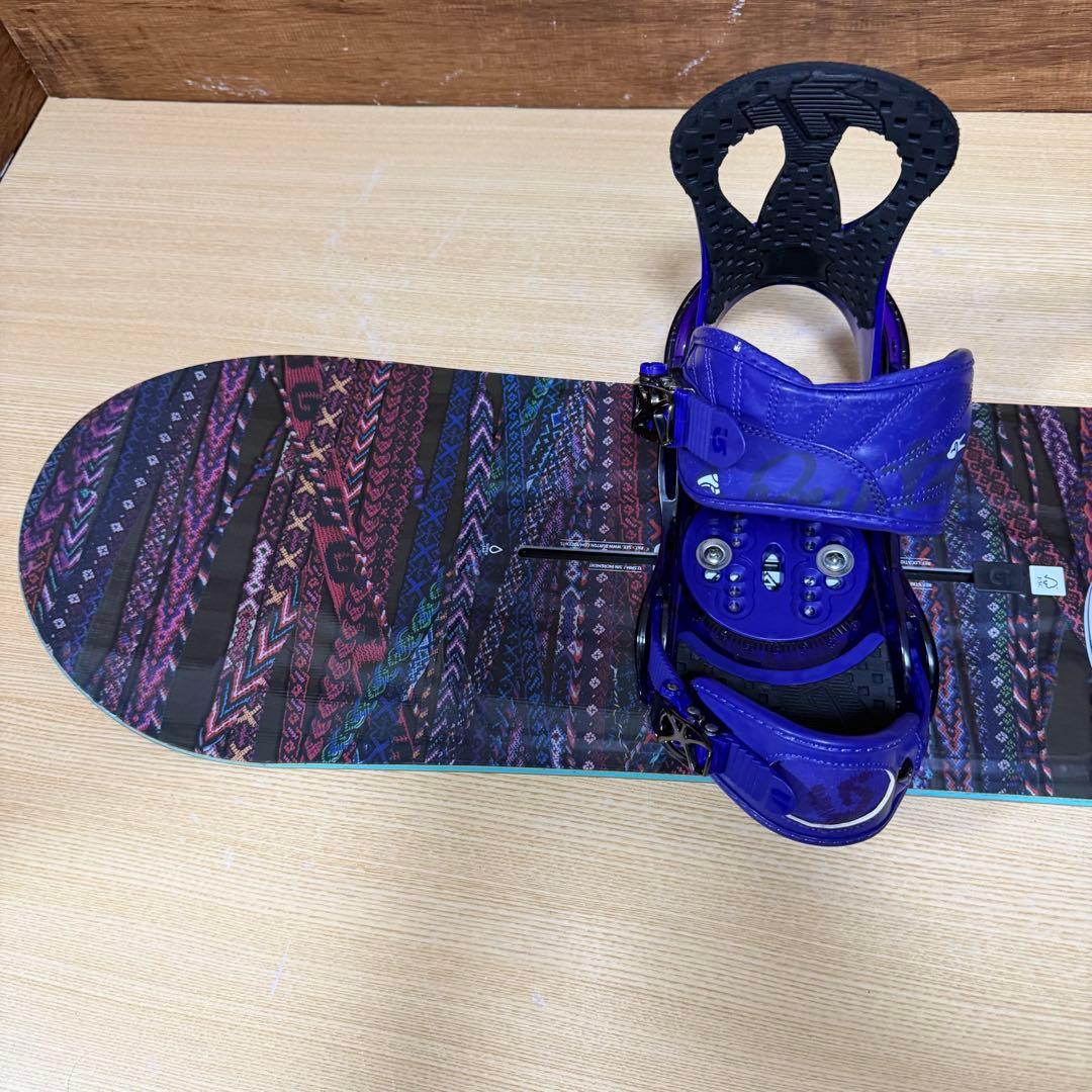 美品　BURTON バートン　レディース　スノーボード　5点セット　ブーツ無し