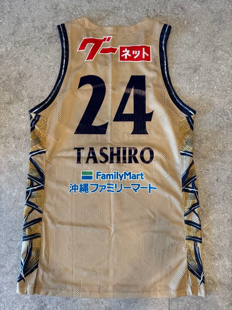 琉球ゴールデンキングス　田代選手#24 オーセンユニフォーム