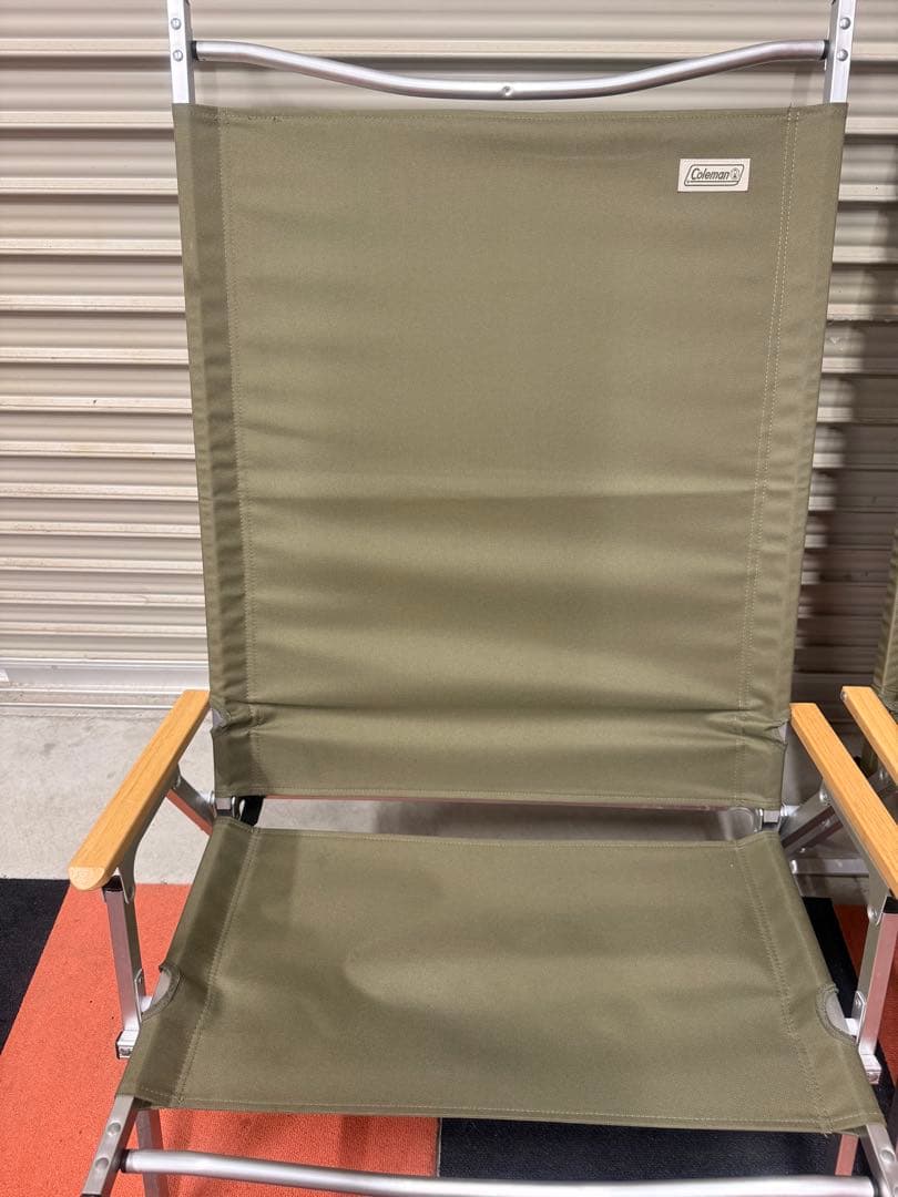 Coleman（コールマン）フォールディングチェアワイド 4セット