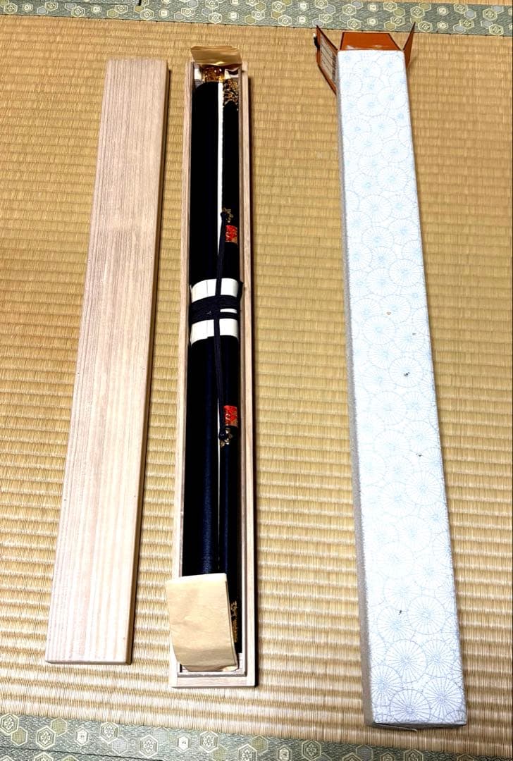 未使用品　掛軸『四国八十八ヶ所霊場御朱印』仏画 絹本 共箱付 掛け軸